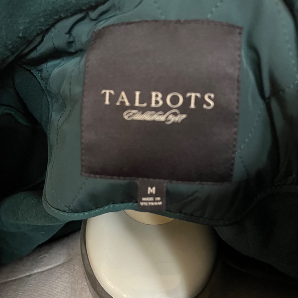 Classic Green Talbots Jacket, Size Medium - image 4